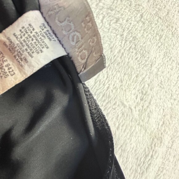 Carol Anderson Womens Velvet & Knit Sleeveless Maxi Dress Small Black Gray USA - Picture 4 of 7